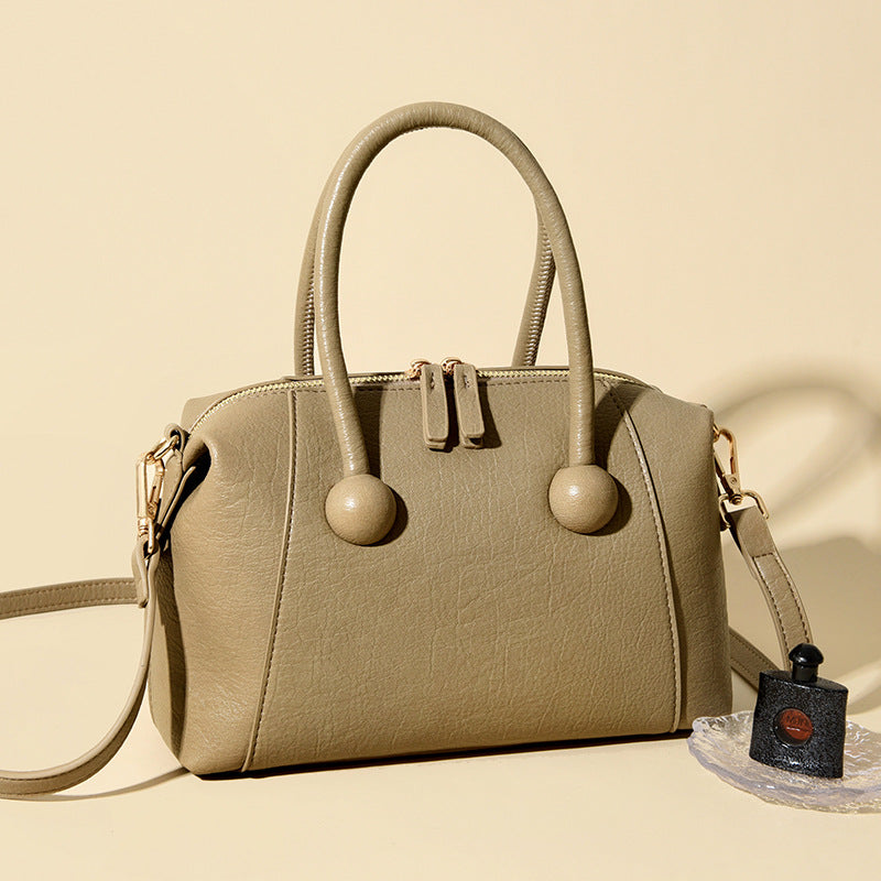 Stylish Textured Handheld Satchel