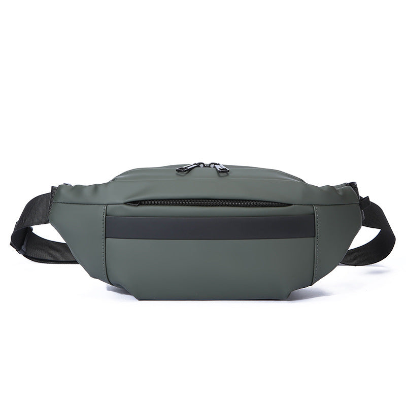 Waist bag with waterproof material and adjustable strap