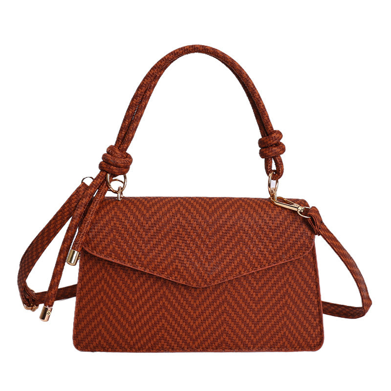 WoElegant Textured Fabric Handbag