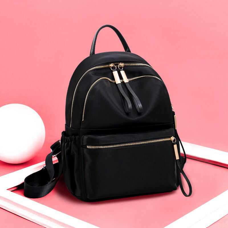 Modern Dual-Zipper Backpack