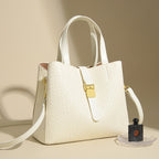 Textured Structured Handbag