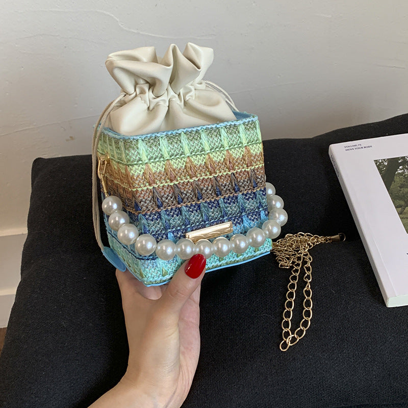 Charming Mini Drawstring Shoulder Bag