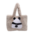Plush shopping bag
