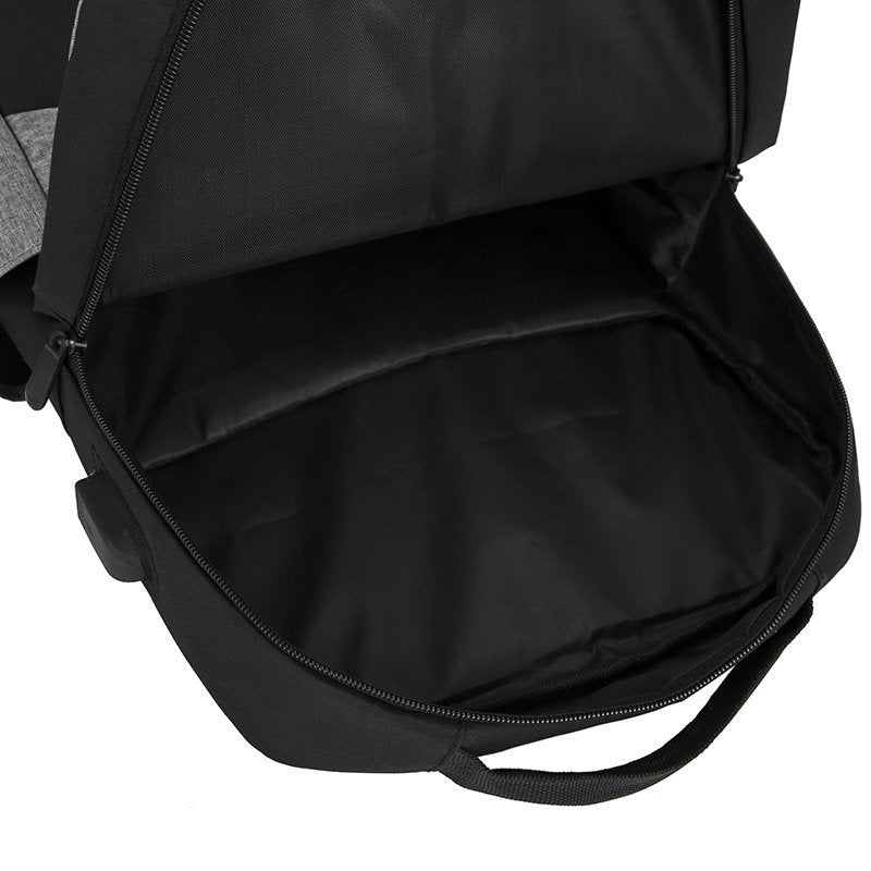 Multi-Compartment Travel Backpack with Detachable Pouch Calm Wears