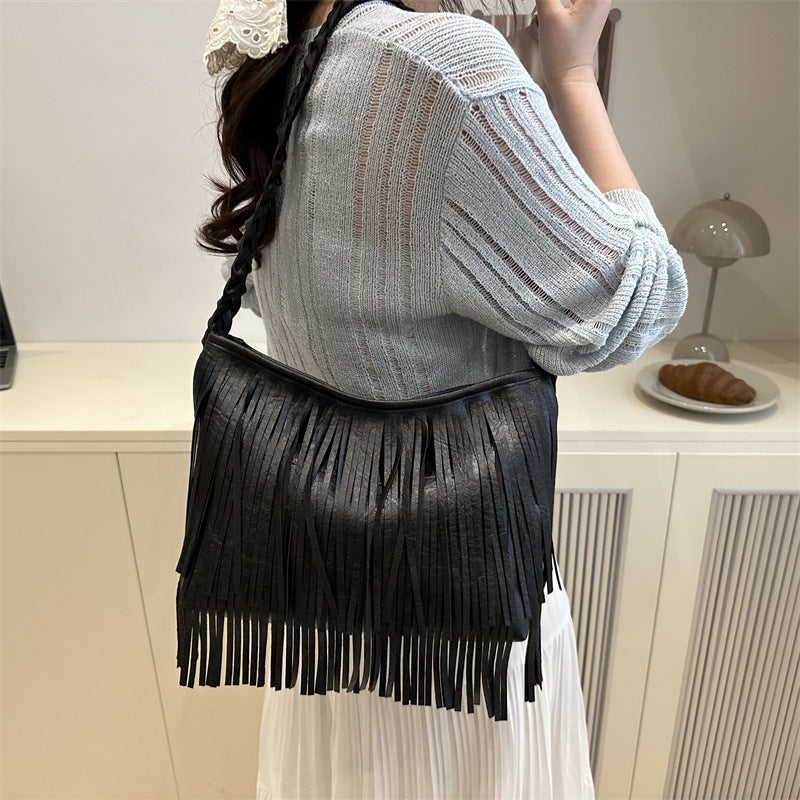 Bohemian Fringe Shoulder Bag