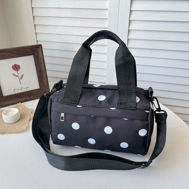 WoChic Polka Dot Mini Satchel Bag