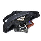 Waist bag with waterproof material and adjustable strap