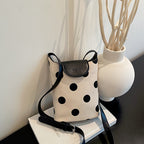WoStylish Dot-Patterned Mini Crossbody Bag