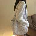Casual floral pattern bag