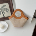 WoModern Woven Mini Handbag