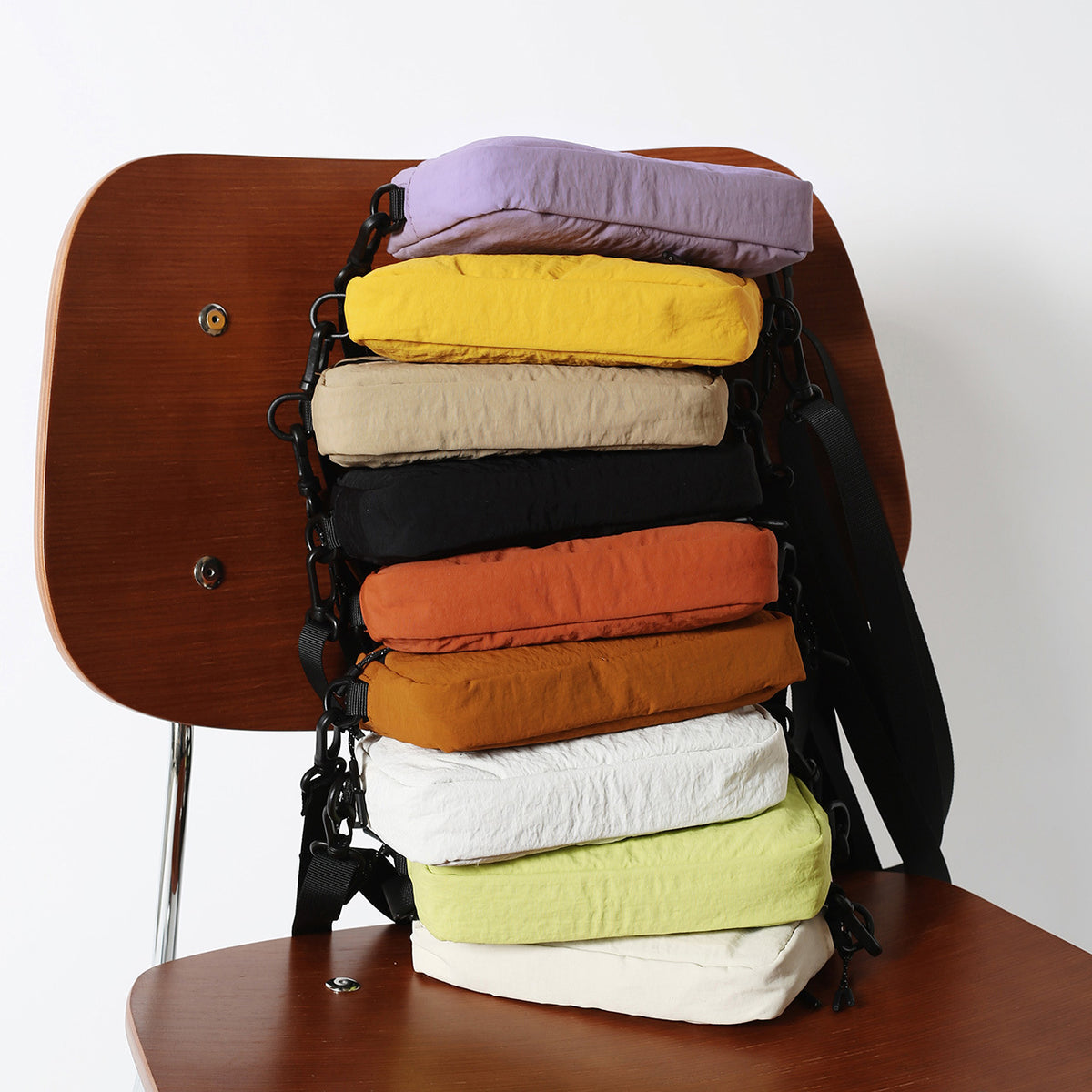 Functional shoulder bag