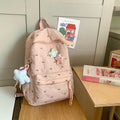 Quilted Playful Design Backpack