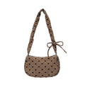 Vintage Polka Dot Crossbody Handbag