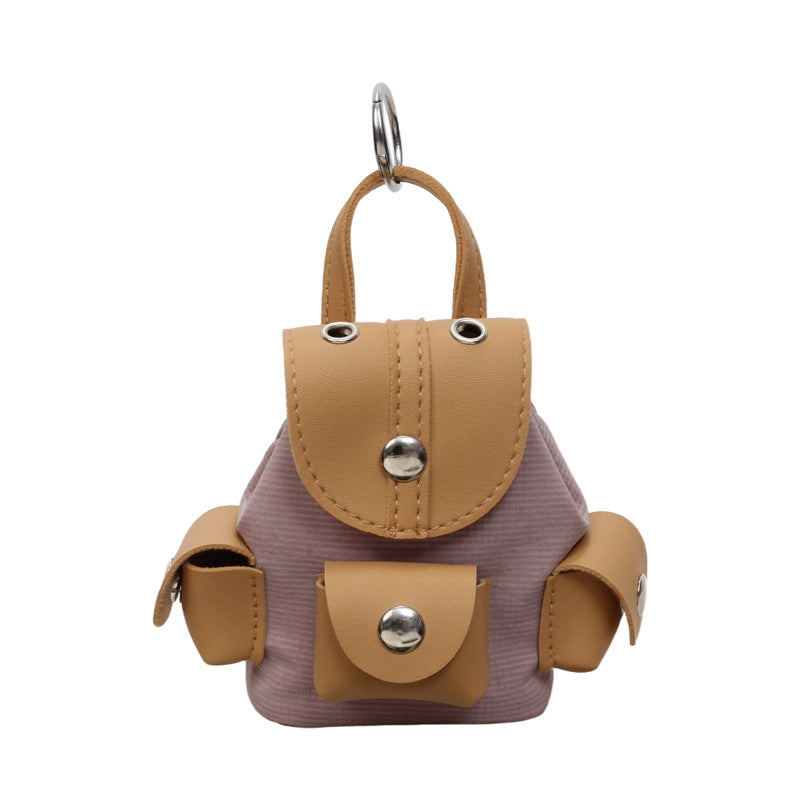 WoMiniature Backpack Keychain