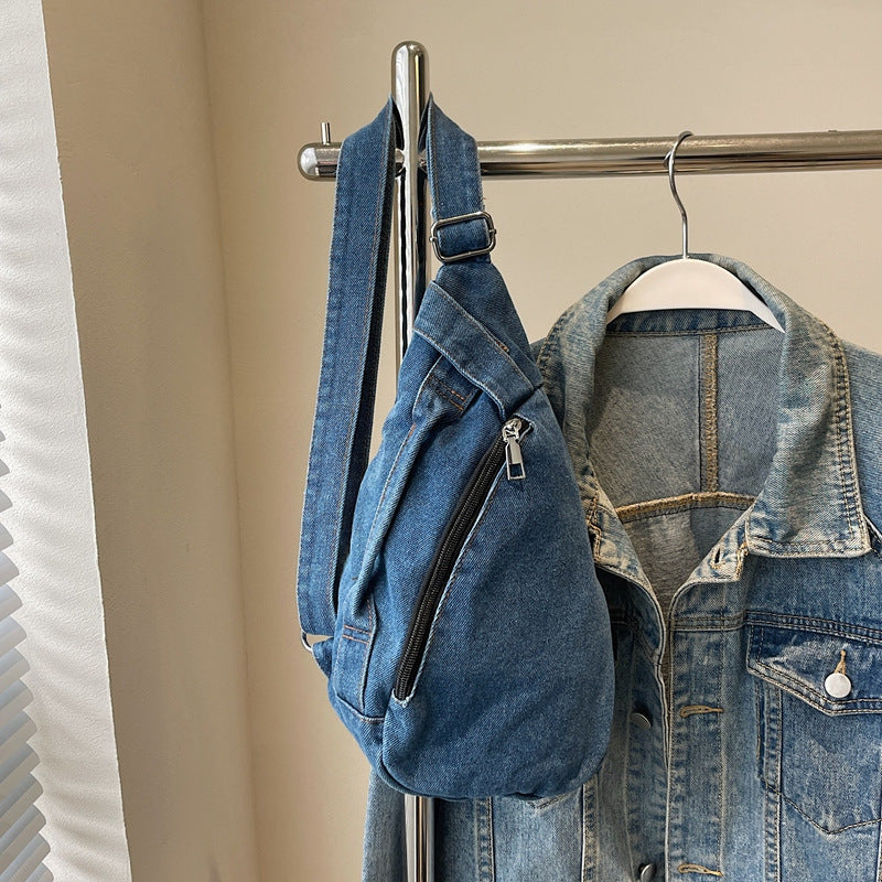Casual Denim Sling Bag Calm Wears