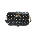Stylish Polka Dot Crossbody Handbag