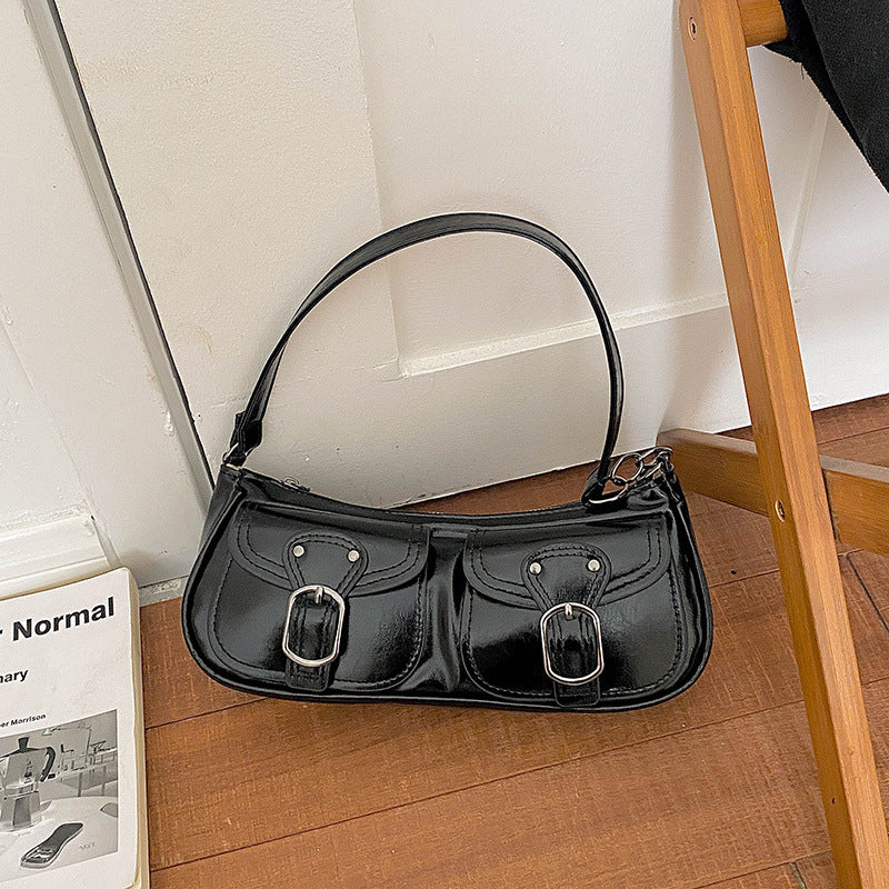 WoChic Dual-Pocket Handbag