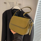 Handmade leather shoulder bag