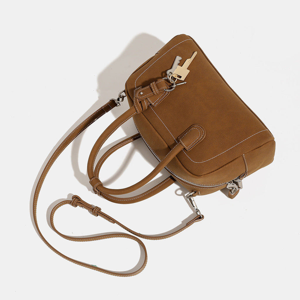 Women's handbag with removable and adjustable shoulder strap-https://detail.1688.com/offer/842525915448.html-Calm Wears-Braun-nothing-Calm Wears