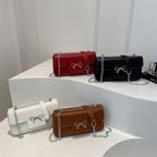 Elegant Bow Accent Crossbody Bag