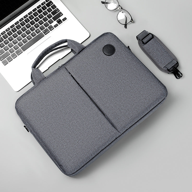Elegant Laptop Bag with Adjustable Shoulder Strap and Padded Interior Compartment