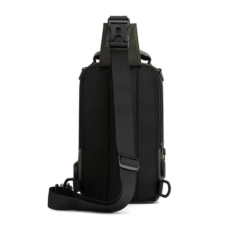 Compact Multi-Pocket Sling Backpack
