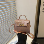 Women's mini handbag in stylish glamour style