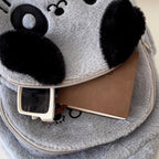 Plush Backpack in Cute Dog Design