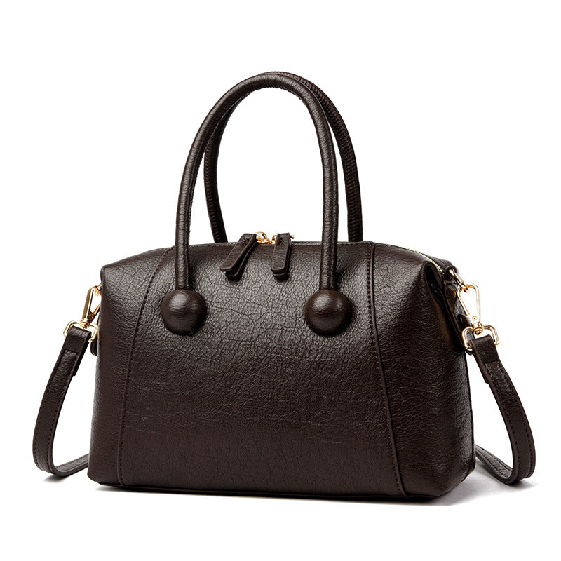 Stylish Textured Handheld Satchel
