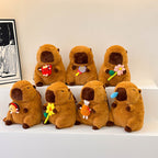 Stuffed animal with lollipop application