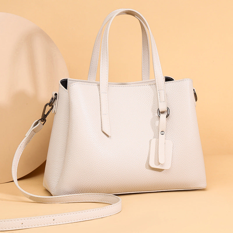 Textured Leather Tote Bag  1785771205