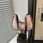 Charming Bow Embellished Handbag