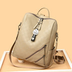 Checkered Pattern Stylish Backpack