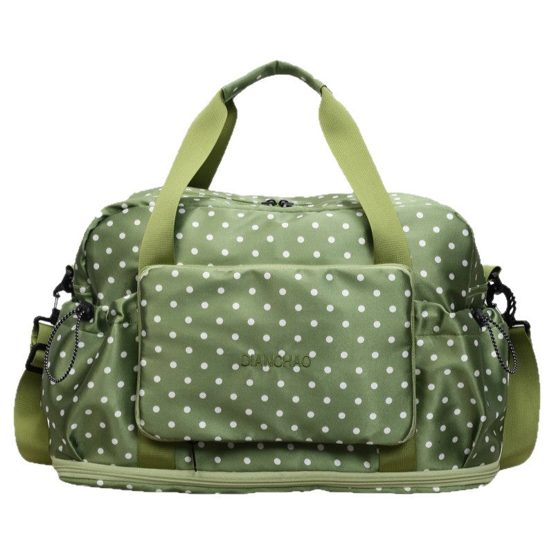 Polka Dot Multi-Purpose Travel Duffel Bag