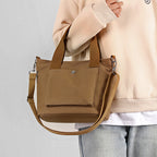 Compact Multi-Functional Canvas Handbag Calm Wears