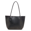 Ladies elegant Glamour Tote-Bag made of high-quality leather-https://detail.1688.com/offer/1027108156154.html-Calm Wears-Black-Size: without pendant-Calm Wears