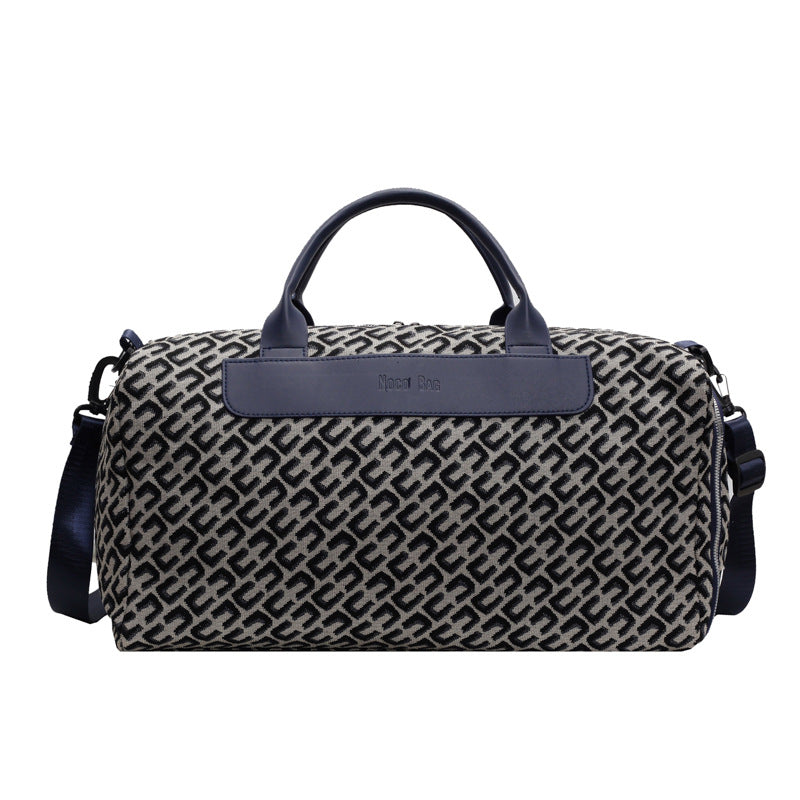 Elegant Patterned Travel Duffle Calm Wears