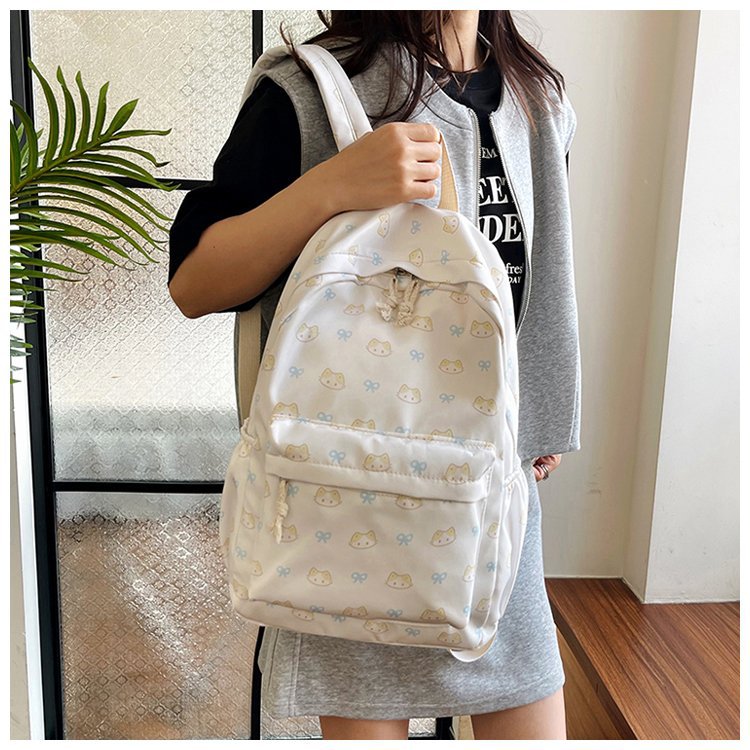 Backpack with Creative Graphic Design