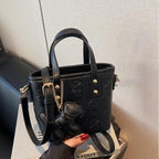 Ladies Mini Handbag with Playful Pendant-https://detail.1688.com/offer/895068907147.html-Calm Wears-Braun-Size: With pendant-Calm Wears