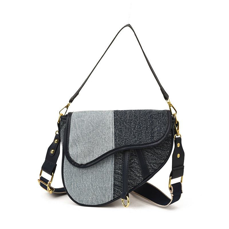 Women’s shoulder bag made of durable denim with adjustable shoulder strap-https://detail.1688.com/offer/982423176313.html-Calm Wears-Sky blue-nothing-Calm Wears