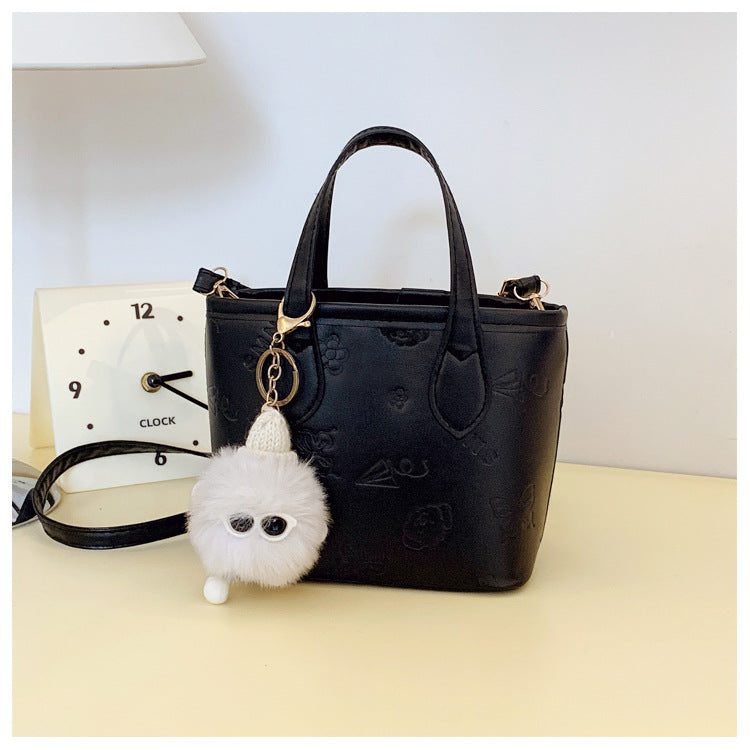 Playful Mini Handheld Tote Bag