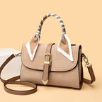 Decorative Scarf Accent Handbag