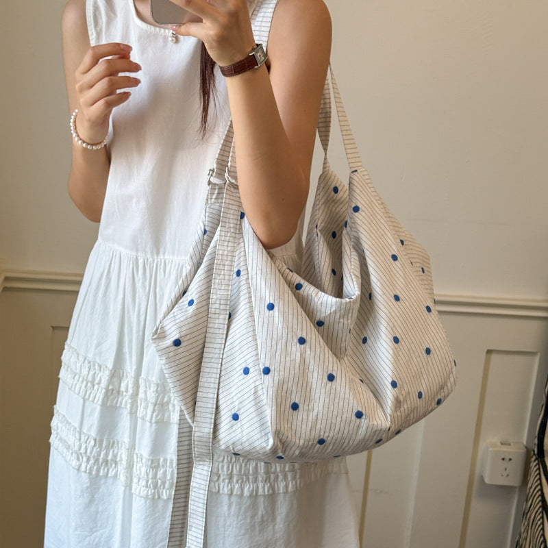 Reusable Striped Tote Calm Wears