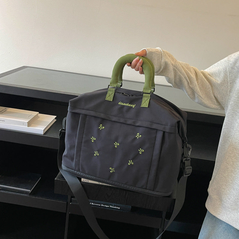Sporty Multi-Compartment Duffel