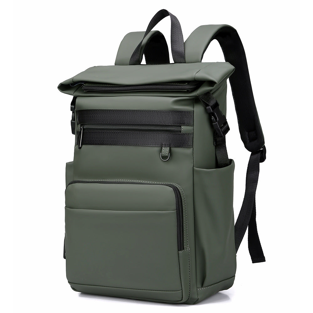Versatile Waterproof Backpack with Innovative Rolltop Design