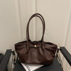 Premium Soft Leather Handheld Tote Bag
