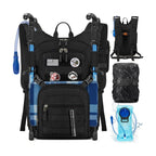 Multifunctional Outdoor Backpack with Integrated Hydration Bladder and Ergonomic Design
