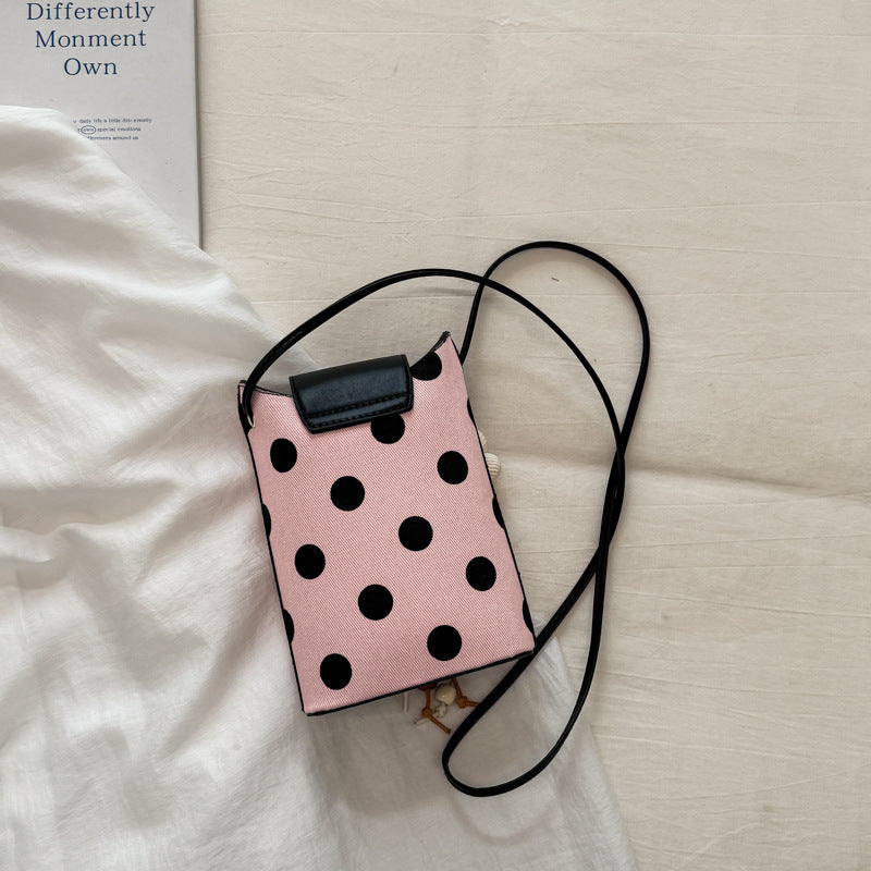 WoPlayful Polka Dot Crossbody Bag