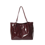 Elegant Glossy Hobo Handbag