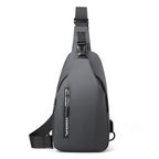 Unisex Innovative Multi-Pocket Sling Bag